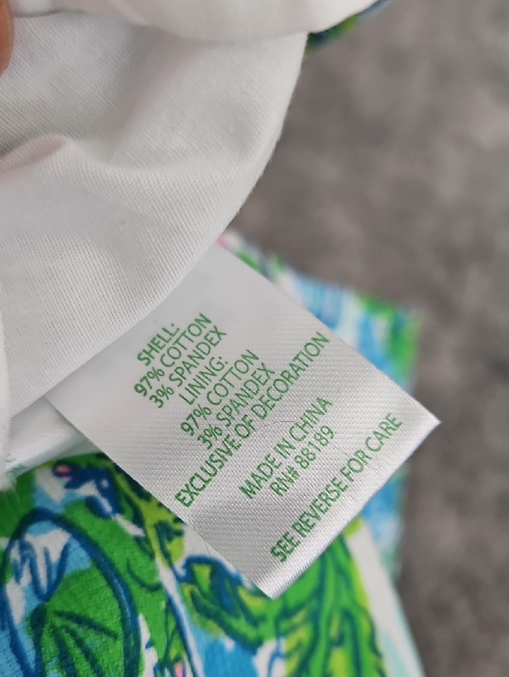 Lilly Pulitzer Womens Tropical Tank Dress in Green, Blue & Pink. NWT as Well - Picture 9 of 9